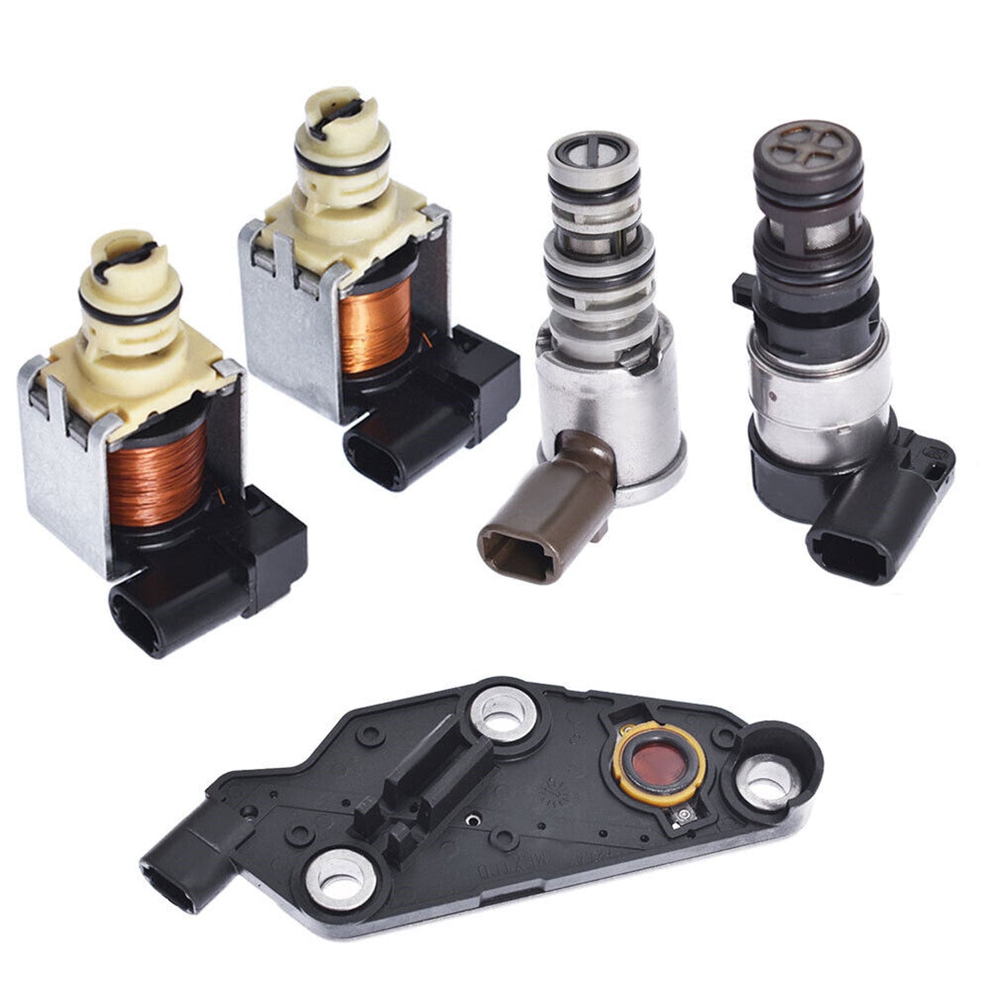 2005-2008 Montana SV6 V6 3.5L 3.9L 4 Spd FWD AWD 4T65E Transmission Solenoid Kit TCC 2 Shift EPC Switch 4T91E