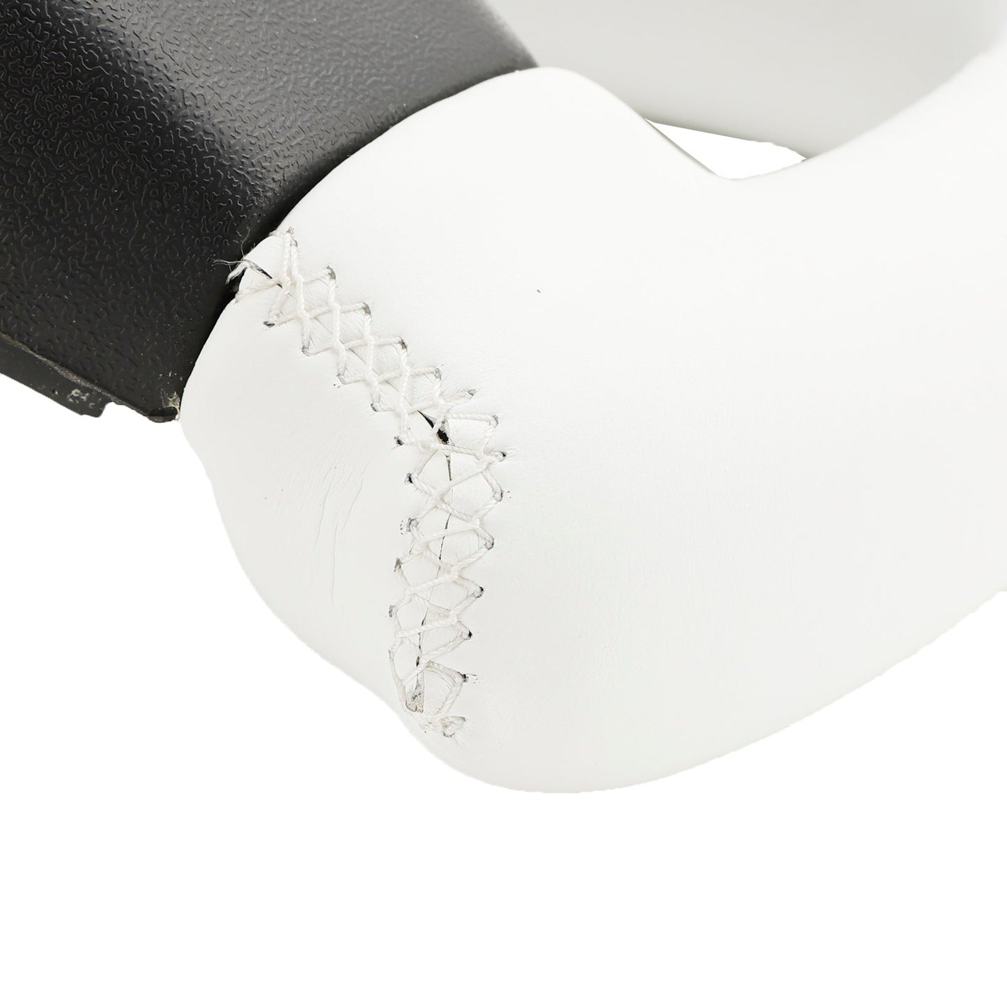 2017-2023 Tesla Model 3 Yoke Steering Wheel Square White Leather w/Heating