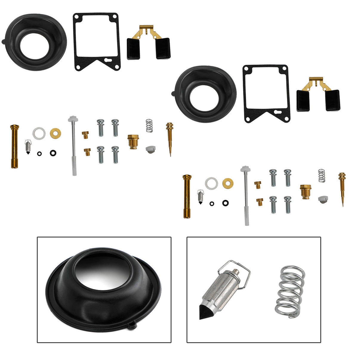 1981-1983 Yamaha Virago 750 XV750 2PCS Carburetor Rebuild Repair Kit