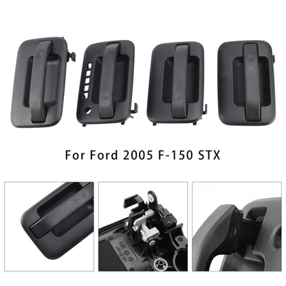 4pcs Exterior Door Handle For Ford F-150 2004-2014