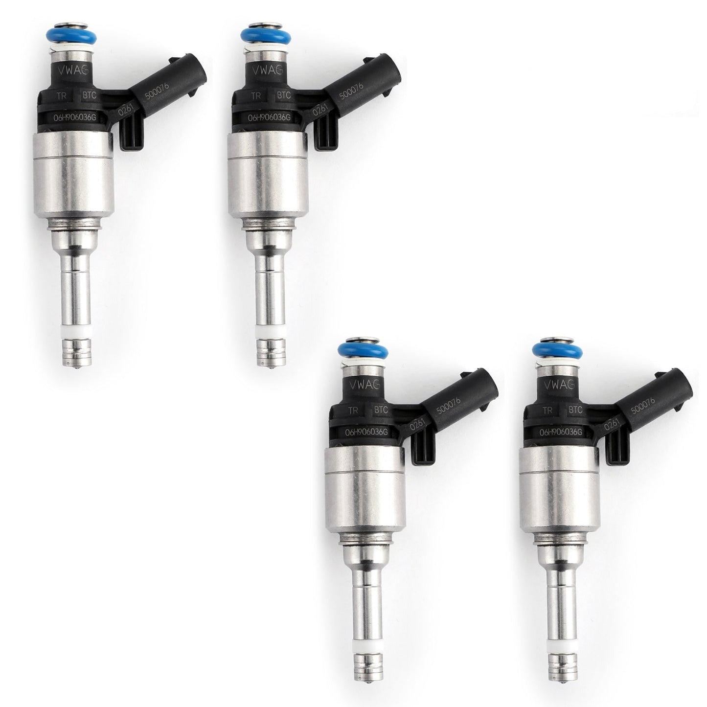 2008-2014 VW GTI 2.0L 4PCS Fuel Injectors 0261500076 06H906036G