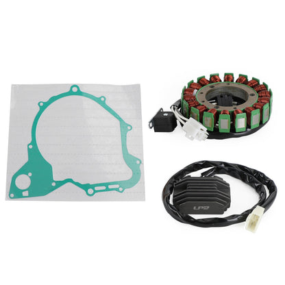 2004-2011/2013-2017 Yamaha XVS650 V-Star Custom Stator Coil+Voltage Rectifier+Generator Gasket