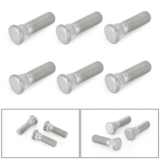 6pcs Front Wheel Stud Kit Fit For Nissan Patrol GQ Y60 GU Y61 MQ Ford Maverick