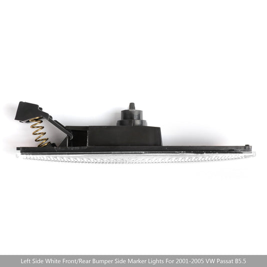 2001-2005 VW Passat B5.5 Left White Front Bumper Side Marker Lights