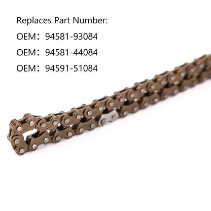 Drive Chain For Yamaha 94581-93084 94581-44084 94591-51084 T90D T90N Yb-1 Yb50