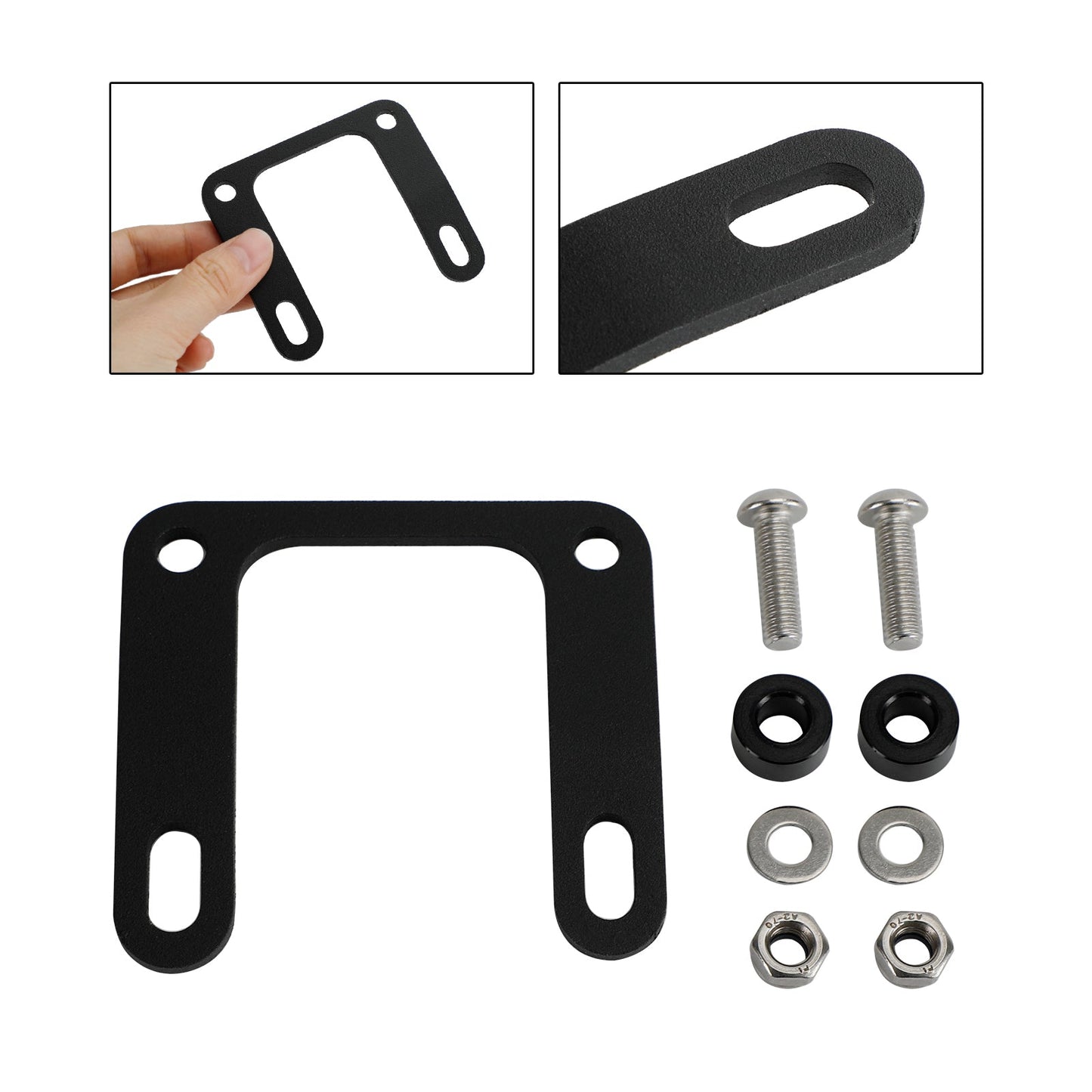 2021-2024 Honda Rebel CMX1100 Motorcycle Instrument Bracket Side Speedometer Bracket Relocation Holder Black