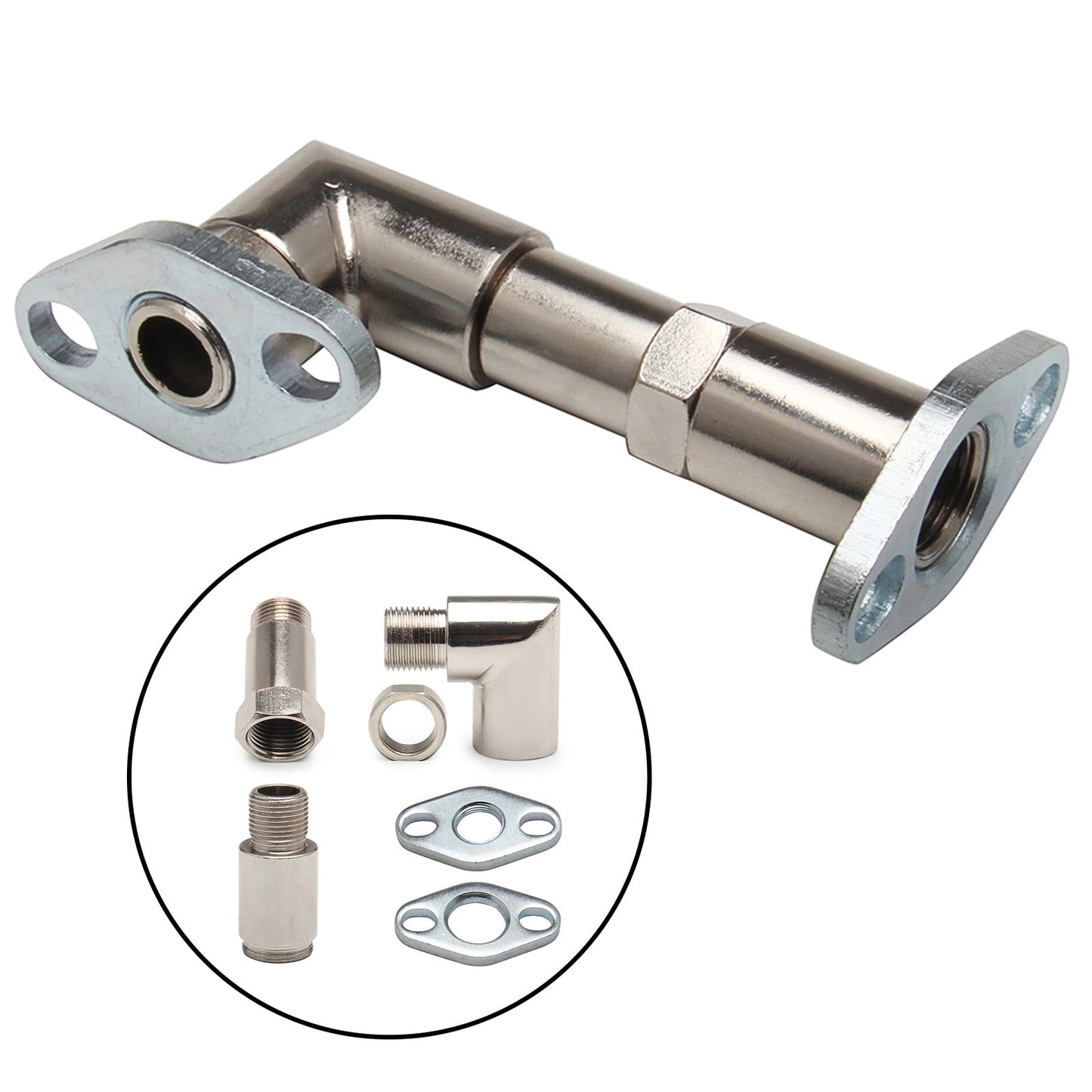 O2 Oxygen Spacer Sensor Extension Multi fit 90 Degrees 02 Fits Toyota Tacoma Etc