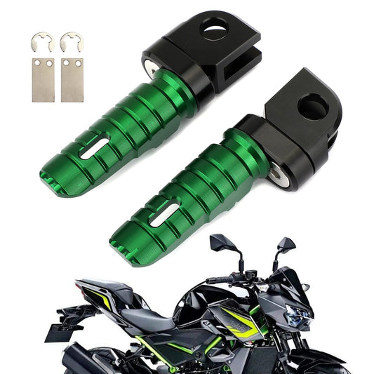 13-16 KAWASAKI Z800 Front Footrests Foot Peg Green