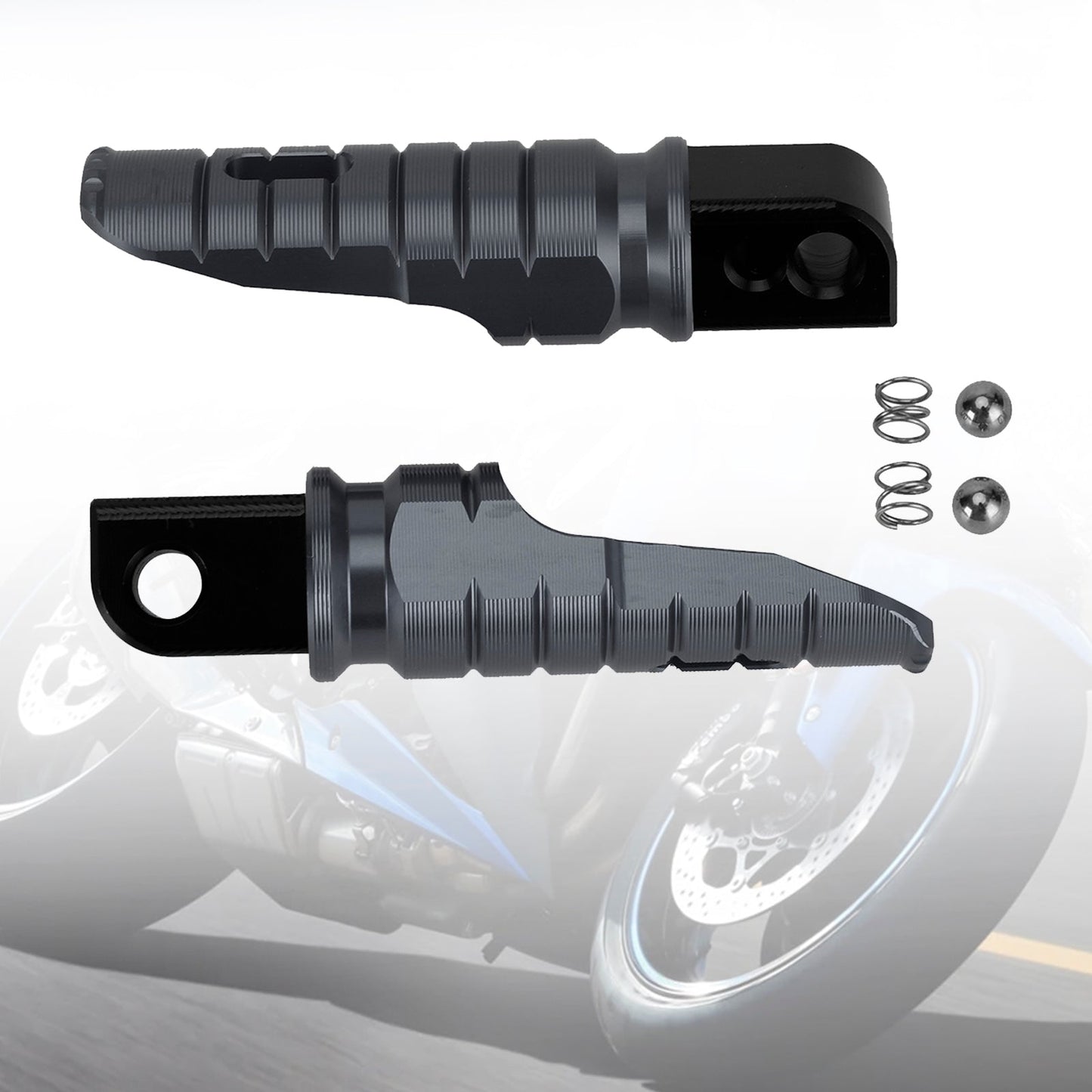 Rear Footrests Foot Peg fit for SUZUKI GSX-S125/150 GSX-R125/150 GW250 2018-2022