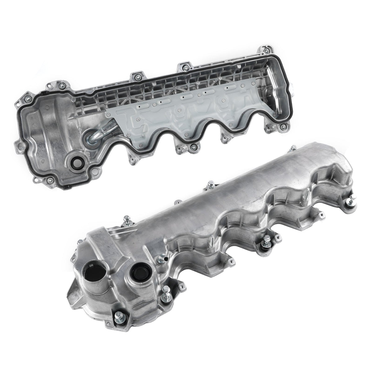 2004-2010 Ford F-150 Truck V8 L+R Engine Valve Cover w/Gasket 9L1Z6582C 9L1Z6582D