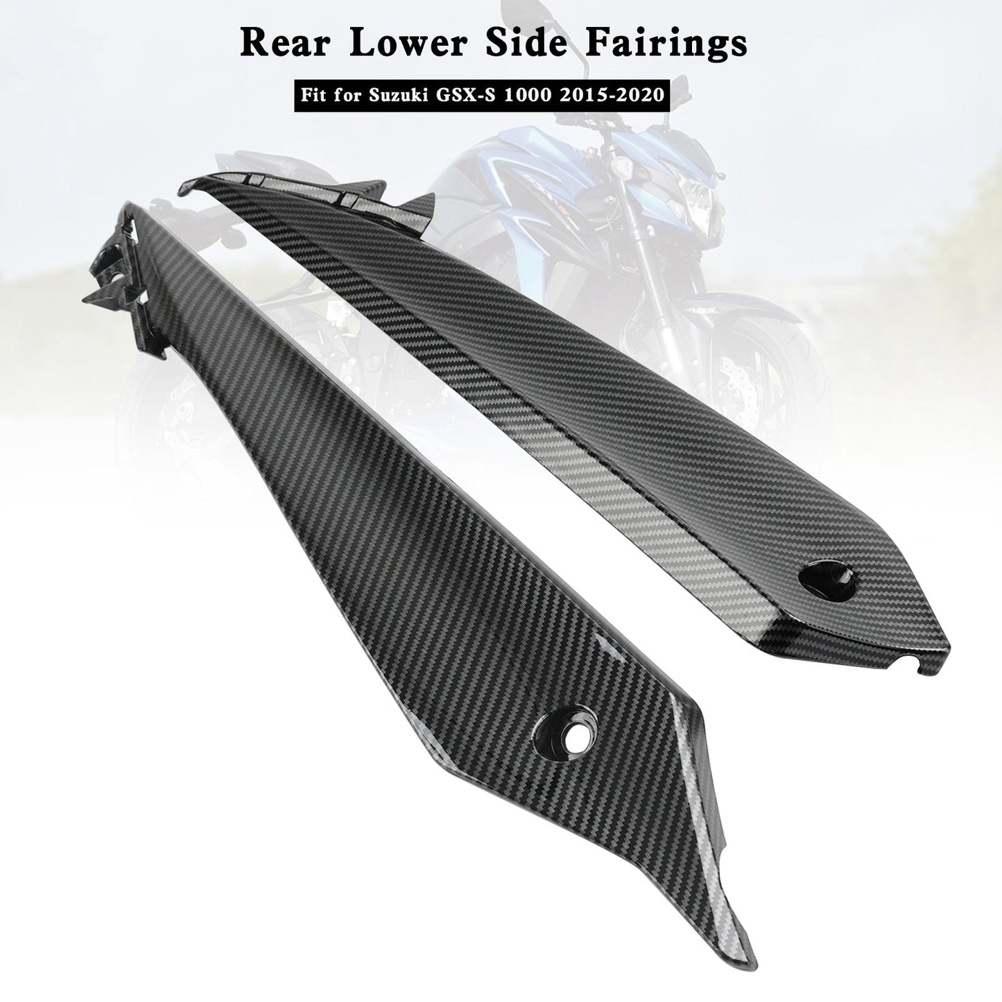 Rear Lower Side Fairings For Suzuki GSX-S 1000 2015-2020