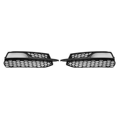 2013-2016 Audi A3 S-Line Front Lower Bumper Fog Light Cover Grille 8V3807681G 8V3807682G