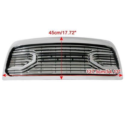 Dodge Ram 2500/3500 2010-2018 Laramie Chrome Front Bumper Grille W/ Led Light