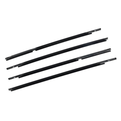 2005-2010 Toyota Vitz (KSP90, NCP91, NCP95, SCP90) 4pcs Outer Door Glass Weatherstrip Moulding 68160-52110 68210-52110