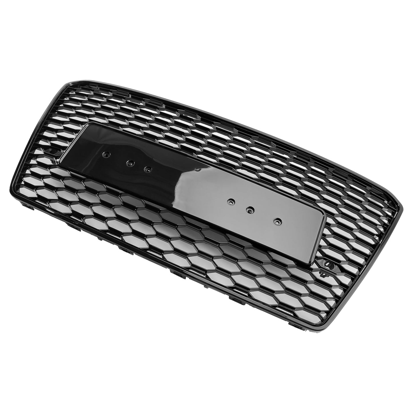 RS7 Style Honeycomb Sport Mesh Hex Grill Grille Fit Audi A7/S7 2010-2015 Black