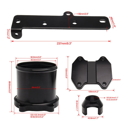 Dodge Ram 6.7L 2013-2018 Cummins Diesel EGR Plate Cooler & Throttle Valve Delete Kit