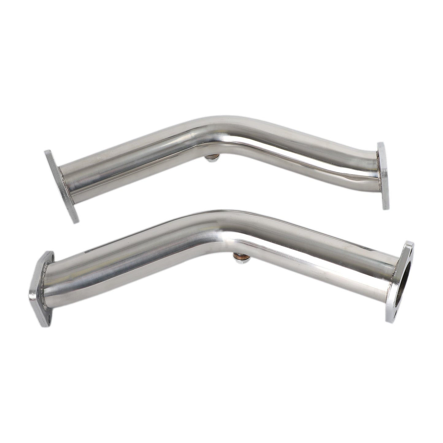 2003-2006 Nissan 350Z Infiniti G35 FX35 2 Test Pipes Decat Non Reson Straight Exhaust Fedex Express