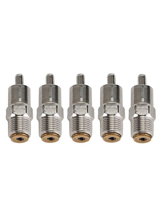 5Pcs Stainless Steel copper Cap 1/2"NPT Automatic Pig Nipple Drinker Waterer