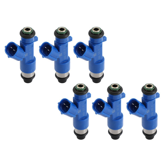 2003-2008 Infiniti G35 6PCS Fuel Injectors 63570 16600-JF00A 14002-AN001