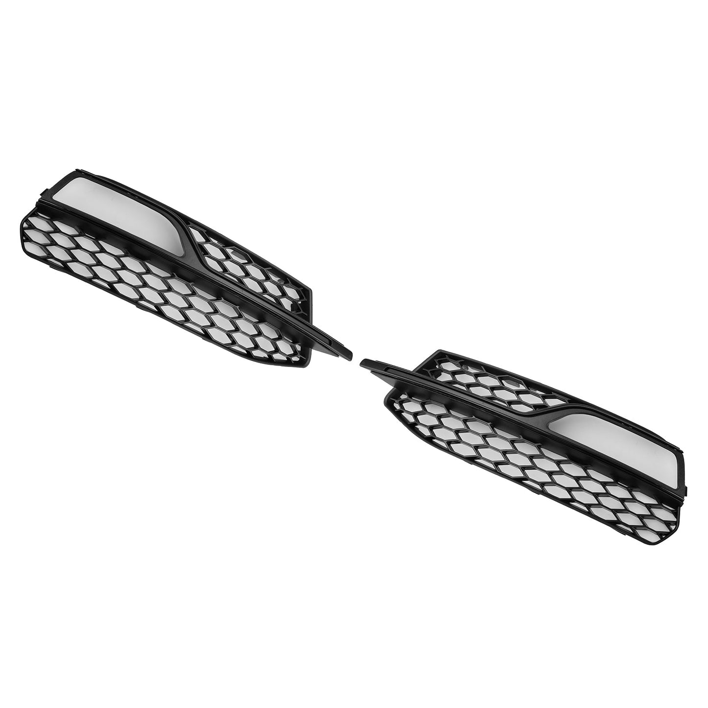 2013-2016 Audi A3 S-Line Front Lower Bumper Fog Light Cover Grille 8V3807681G 8V3807682G