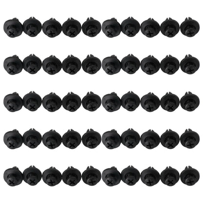 50x 6mm Fairing Clip Screw Rivets Panel Trim For Suzuki GSX, Burgman, V-Strom