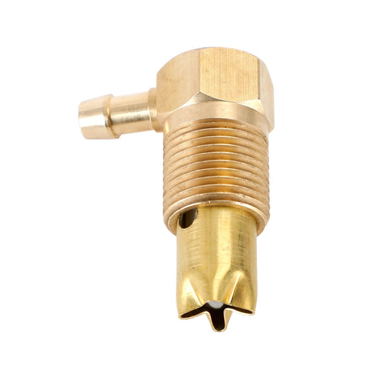 5/16 Hose 1/2" NPTF Fuel Gas Tank Rollover Safety Vent Valve Assembly