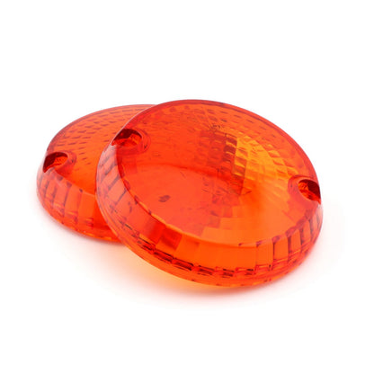 Yamaha Kawasaki Vulcan 1500 VN Turn Signals Indicators Lens Cover Champoo