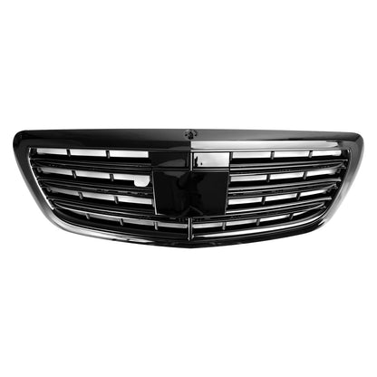 2014-2020 Mercedes-Benz S-class W222 Black Grille Front Bumper Replacement Grill W/ ACC