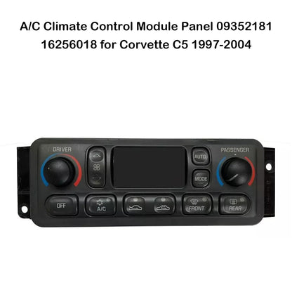 Chevrolet Corvette C5 1997-2004 A/C Climate Control Module Panel 09352181 16256018