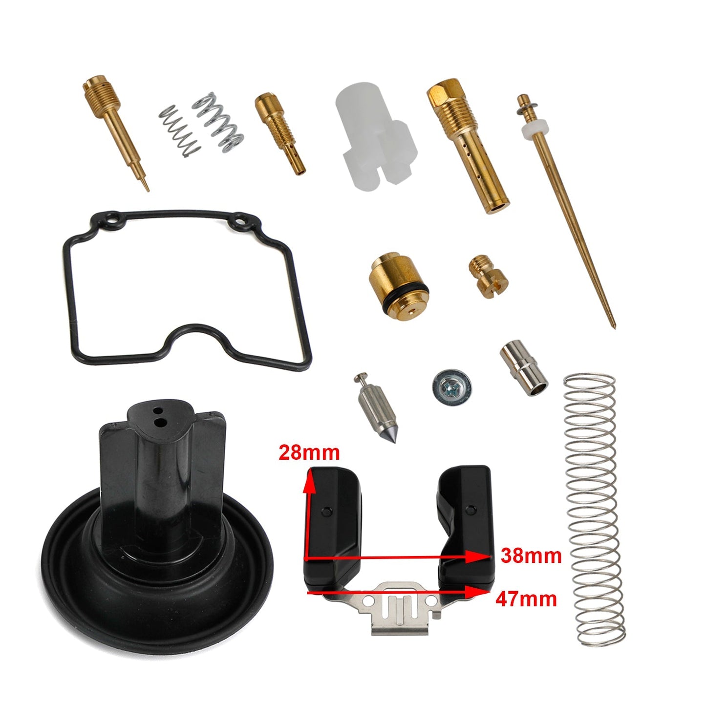 250CC ATV ATV250 EN250 GP200 GP250 MV30 4PCS Carburetor Rebuild Repair Kit