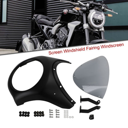 Headlight Windshield Fairing Windscreen For Honda CB1000R CB650R 2019-2021 B