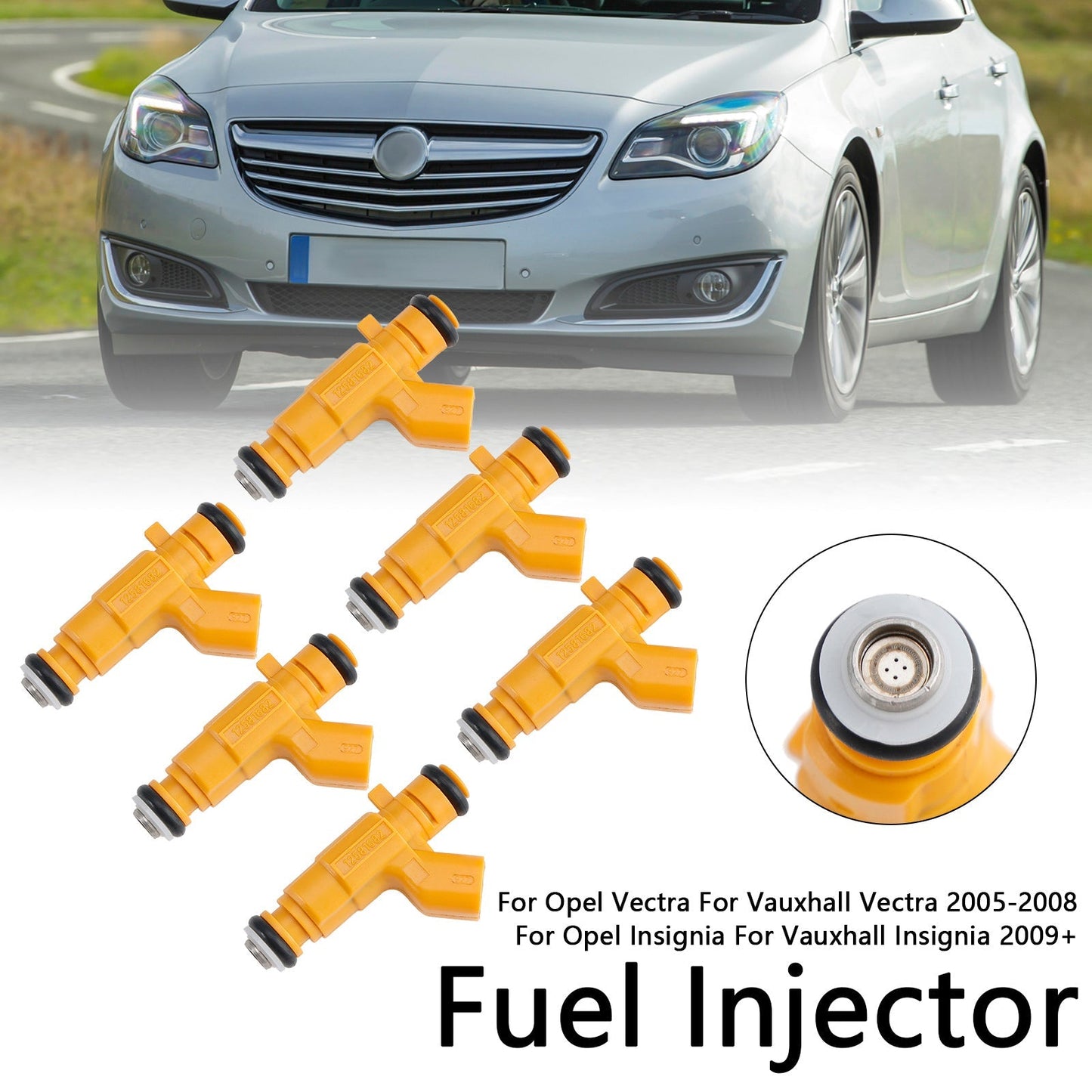 2005 Opel Vectra OPC 6Pcs Fuel Injector 0280156129 12581682
