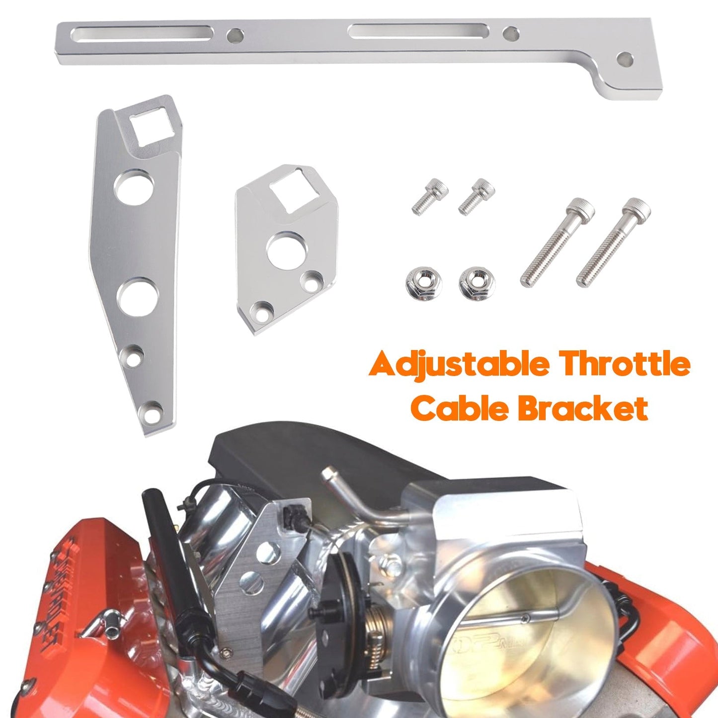LS1 102mm Sheet Metal Intake Port Throttle Cable Bracket 551446