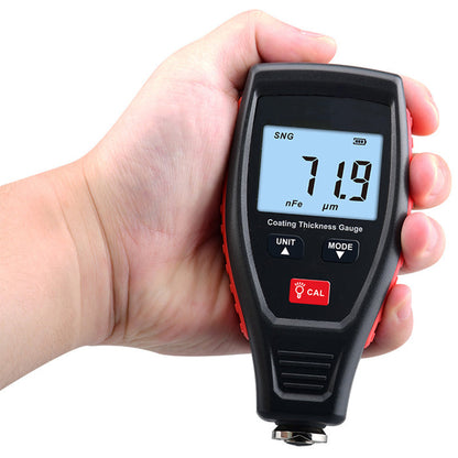 Digital Car Measuring 0-1800um Paint Coating Thickness Tester Depth Gauge Meter