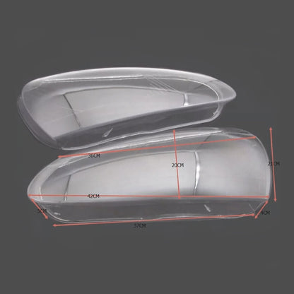2006-2009 Volkswagen GTI 2PCS Front Headlight Lens Headlamp Clear Cover 1K6941005S 1K6941006S