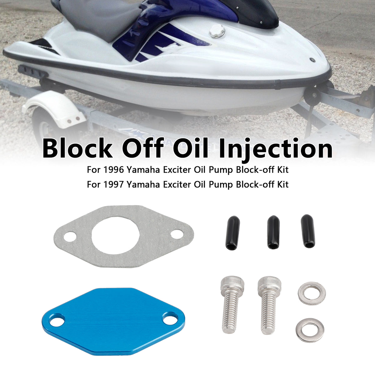 2003 Yamaha SUV Oil Pump Block-off Kit Block Off Oil Injection Pump
