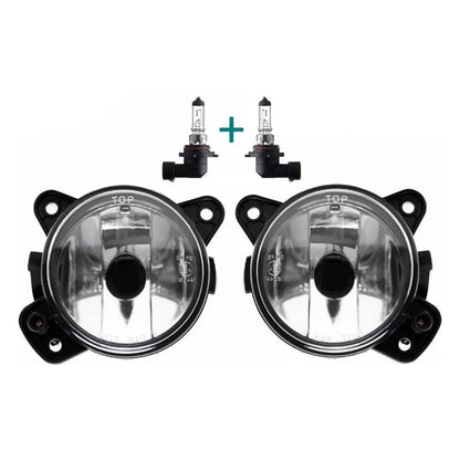 2005-2009 Volkswagen Polo 9N Pair Front Fog Light With Bulbs 6QD941699 6QD941700