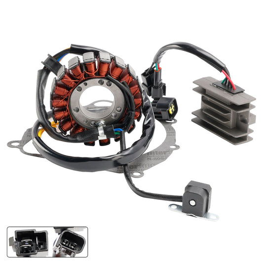 2000-2019 Suzuki DRZ400 DR-Z400 Magneto Coil Stator+Voltage Regulator+Gasket Assy 32101-29F00 32800-29F00