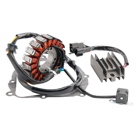 2000-2019 Suzuki DRZ400 DR-Z400 Magneto Coil Stator+Voltage Regulator+Gasket Assy 32101-29F00 32800-29F00