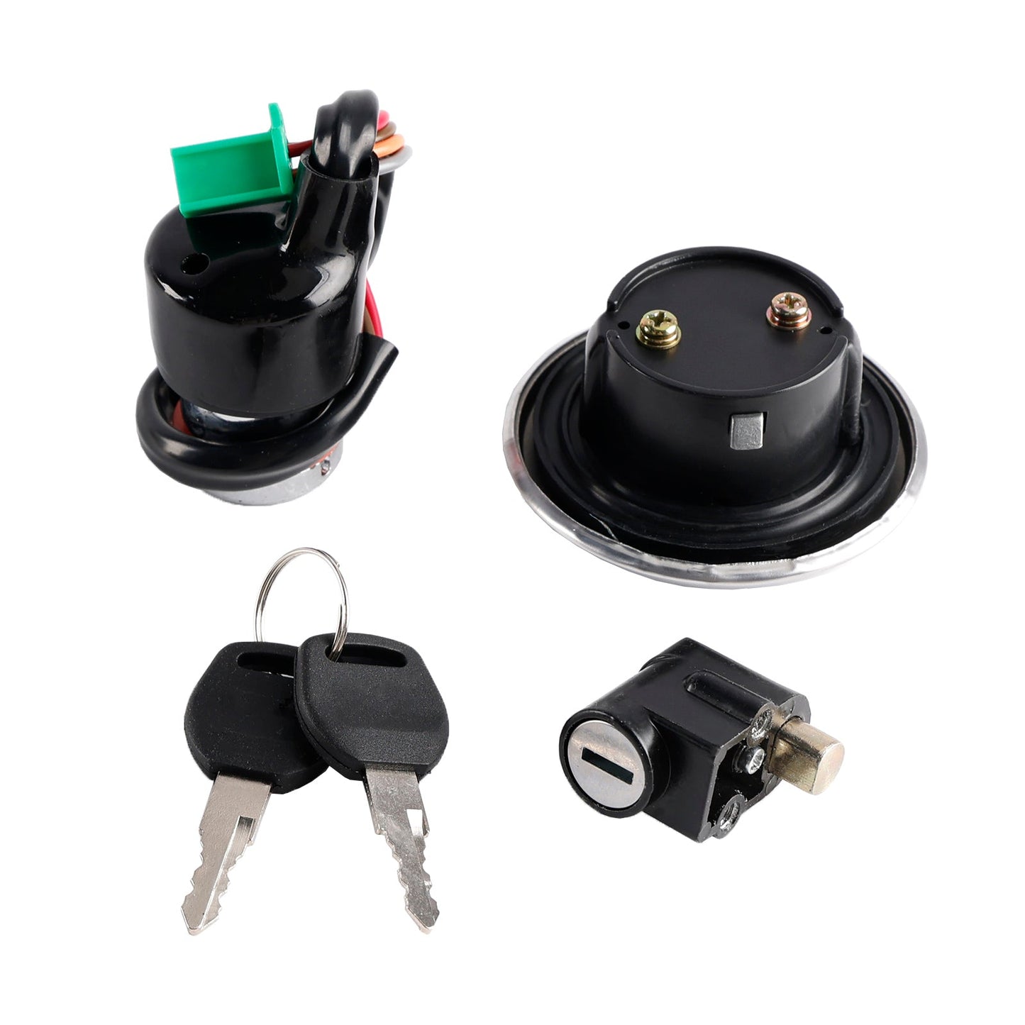 Suzuki GN125 1982-2001 Ignition Switch Lock & Fuel Gas Cap Key Set