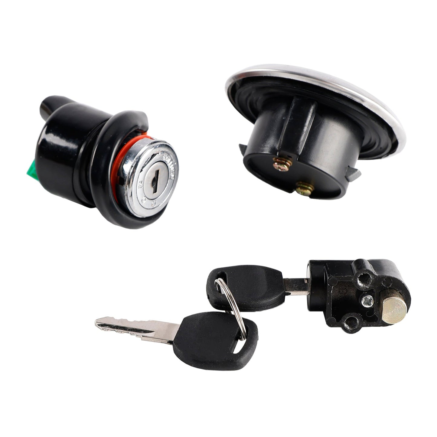 Suzuki GN125 1982-2001 Ignition Switch Lock & Fuel Gas Cap Key Set
