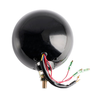 Racer Bobber Chopper DC 12V Multifunctional Beam Headlight Fog Lamp Custom