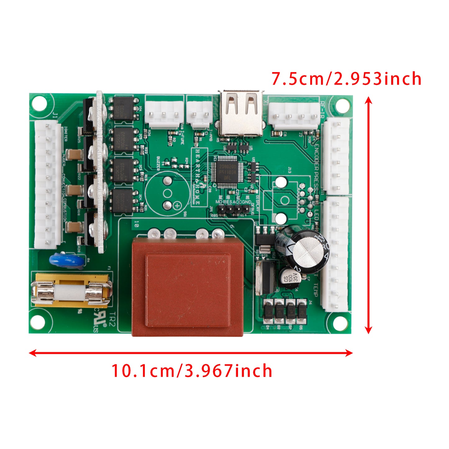 Circuit Control Board SRV7077-050 For PP130, Pleasant Hearth PH50PS and PH50CABPS