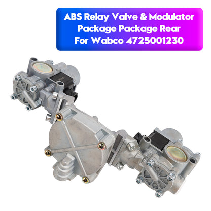 Wabco 4725001230 ABS Relay Valve & Modulator Package Package Rear TDAS4725001230