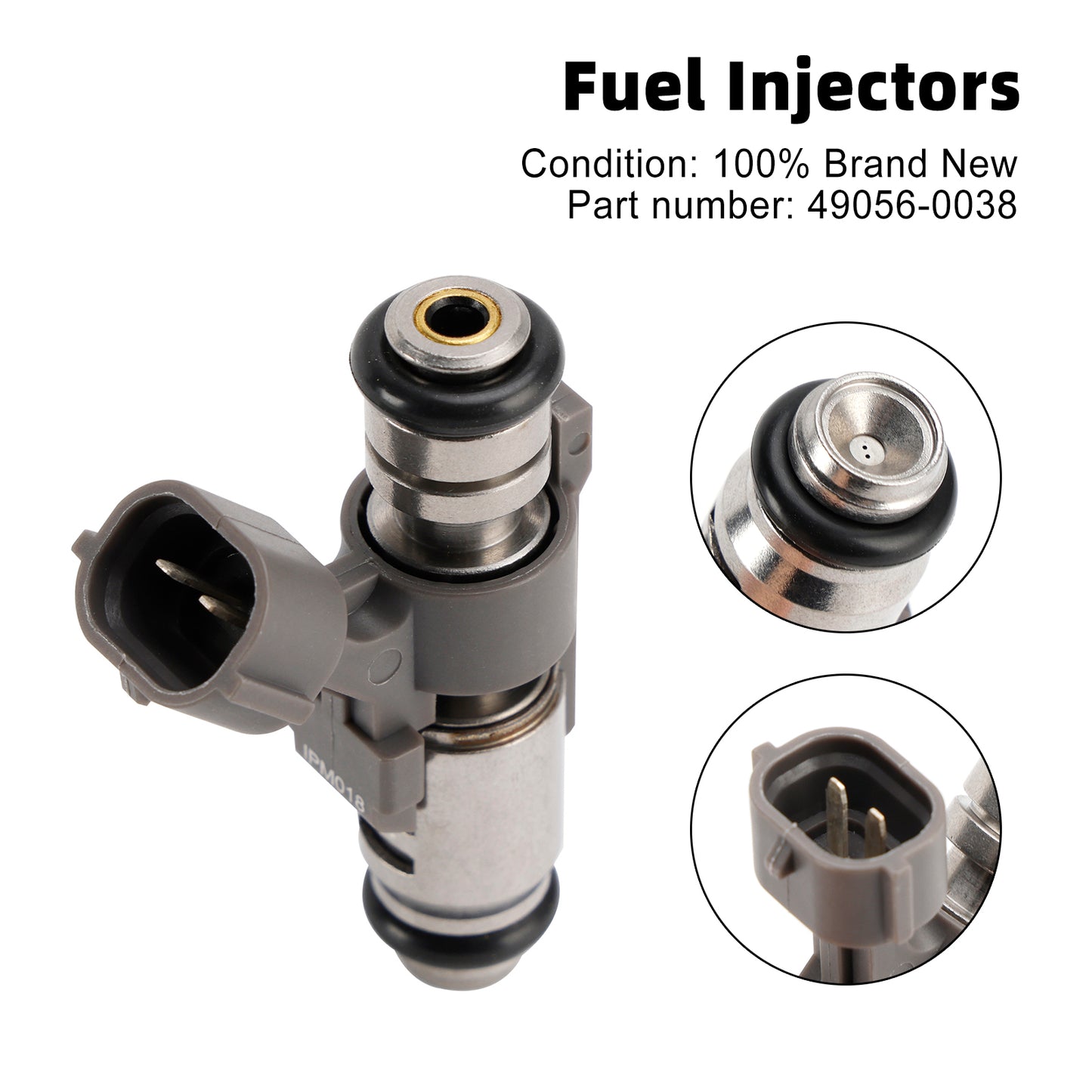 49056-0038 Fuel Injector For Kawasaki Mule PRO FX FXR FXT KAF820 KAF820 EPS