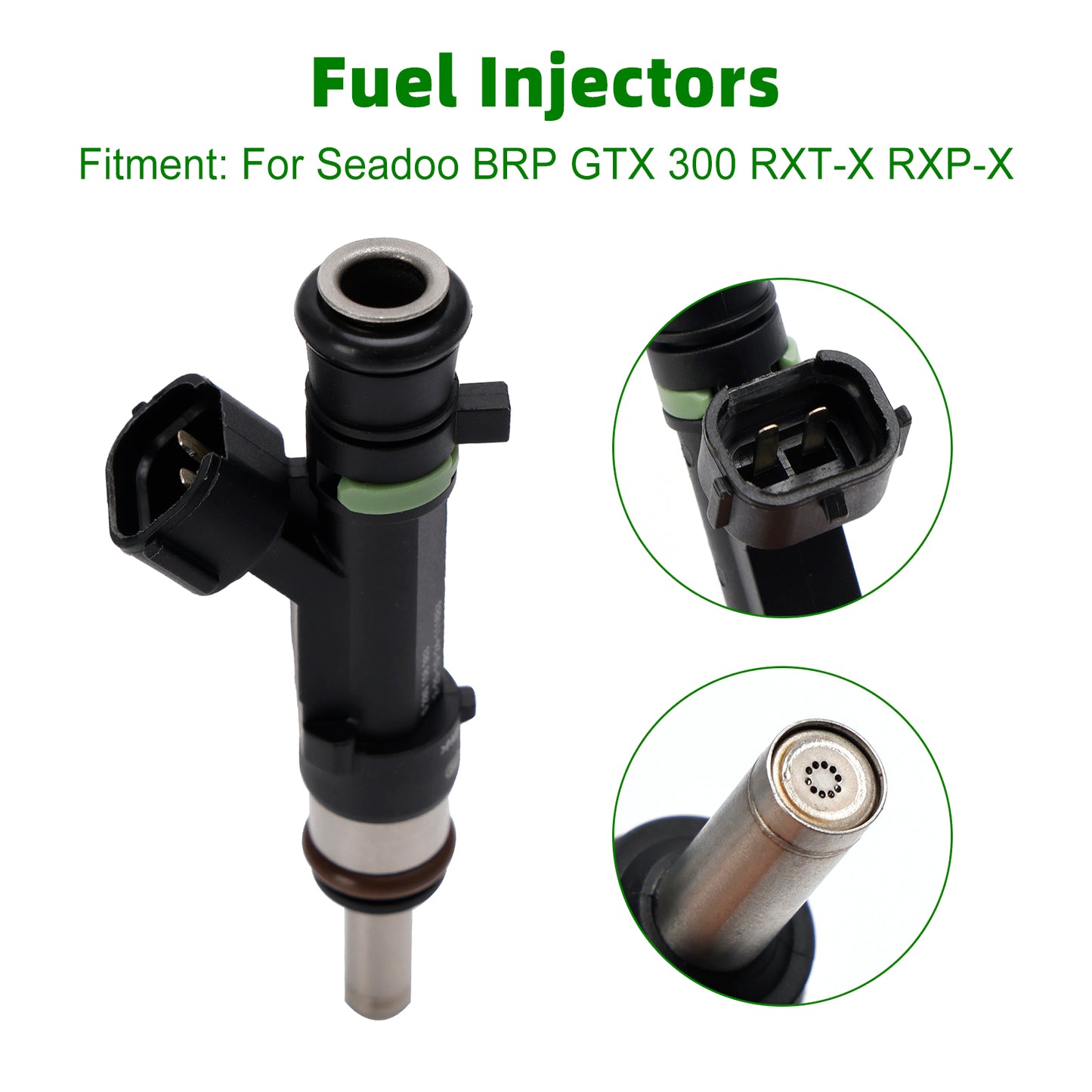 0280158383 Fuel Injectors 420874000 For Sea Doo BRP GTX 300 RXT-X RXP-X