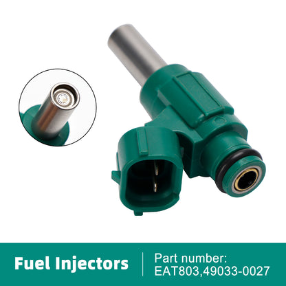 EAT803 Fuel Injector Fits 49033-0027 For Kawasaki Ninja ZX10R ZX1000 2011-2017