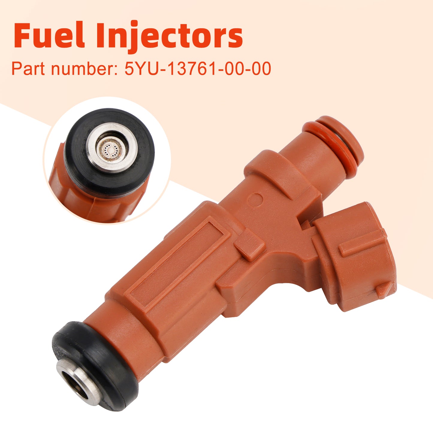 Fuel Injectors 5YU-13761-00-00 For YAMAHA Stratoliner Raider Roadliner