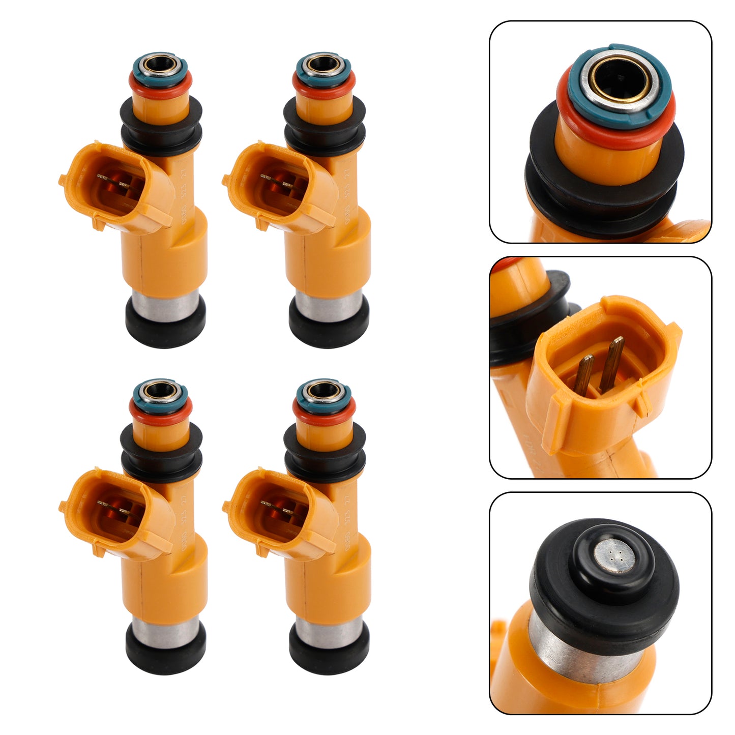 4PCS 16460-MEE-D01 Fuel Injectors 16450-MEE-D01 For Honda CBR600RR 2005-2006