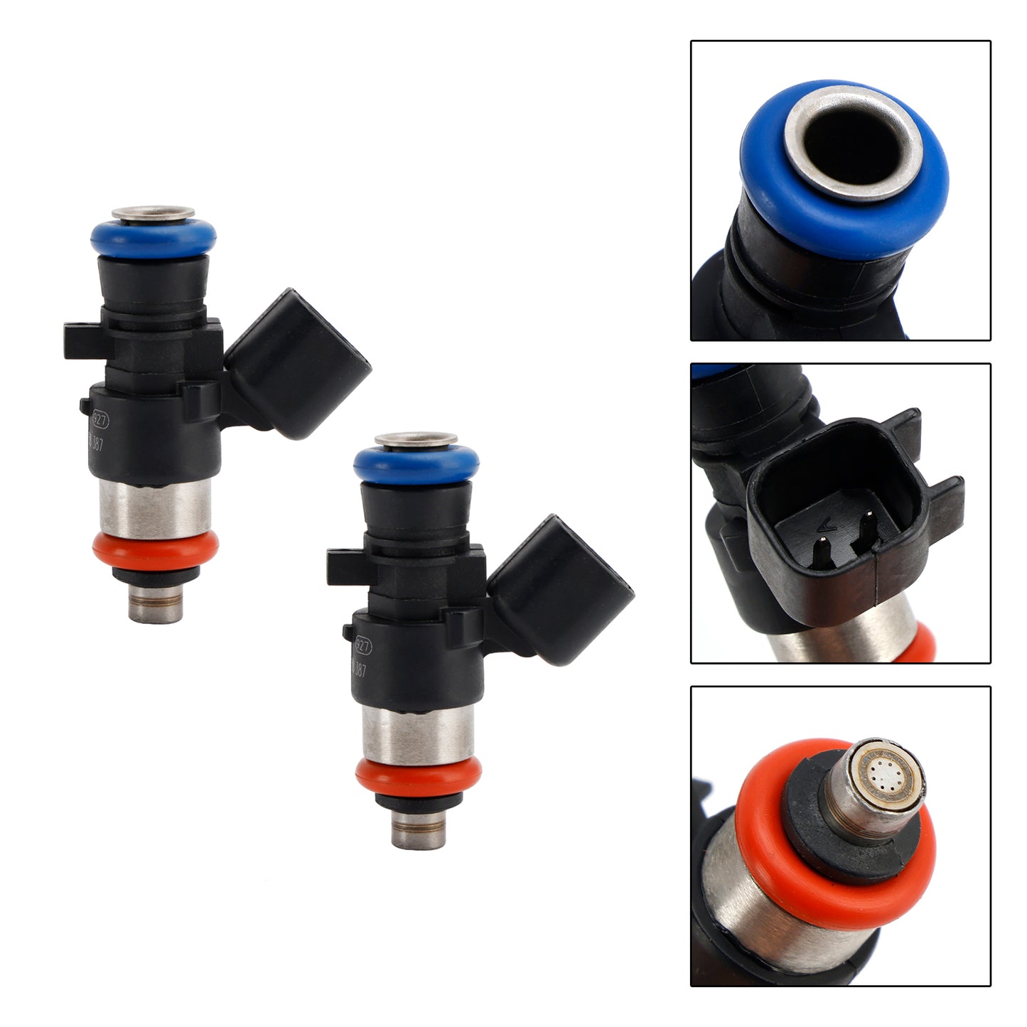 2PCS 0280158387 Fuel Injectors For Touring FLHXSE CVO STREET GLIDE 2017-2023